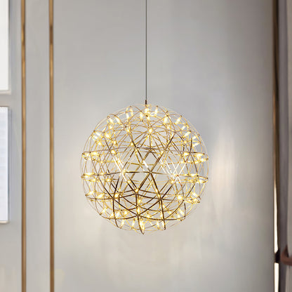 Shiny Crystal Pendant Drop Light Fixture
