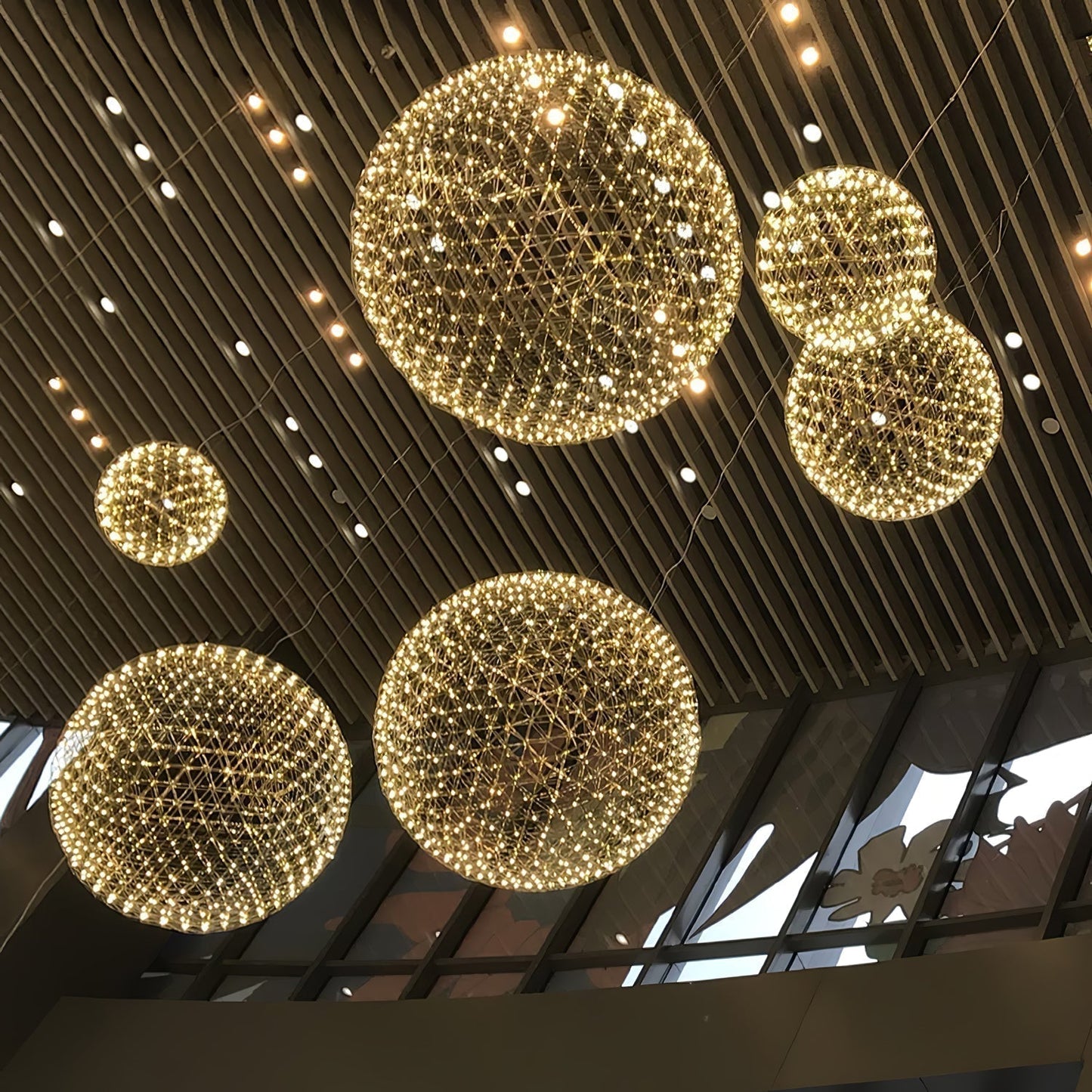 Shiny Crystal Pendant Drop Light Fixture