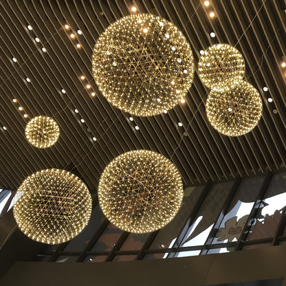 Shiny Crystal Pendant Drop Light Fixture
