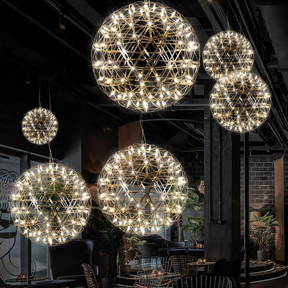 Shiny Crystal Pendant Drop Light Fixture