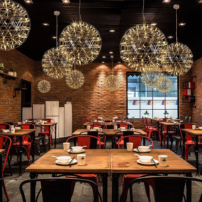 Shiny Crystal Pendant Drop Light Fixture