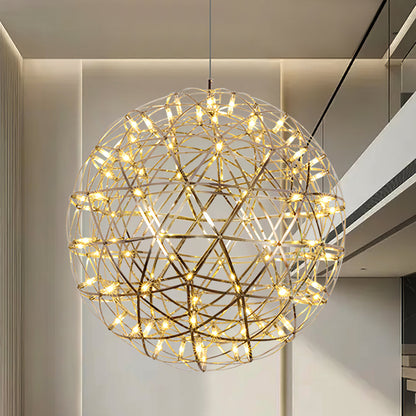 Shiny Crystal Pendant Drop Light Fixture