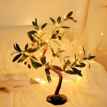 Bright LED Branch Table Lamp