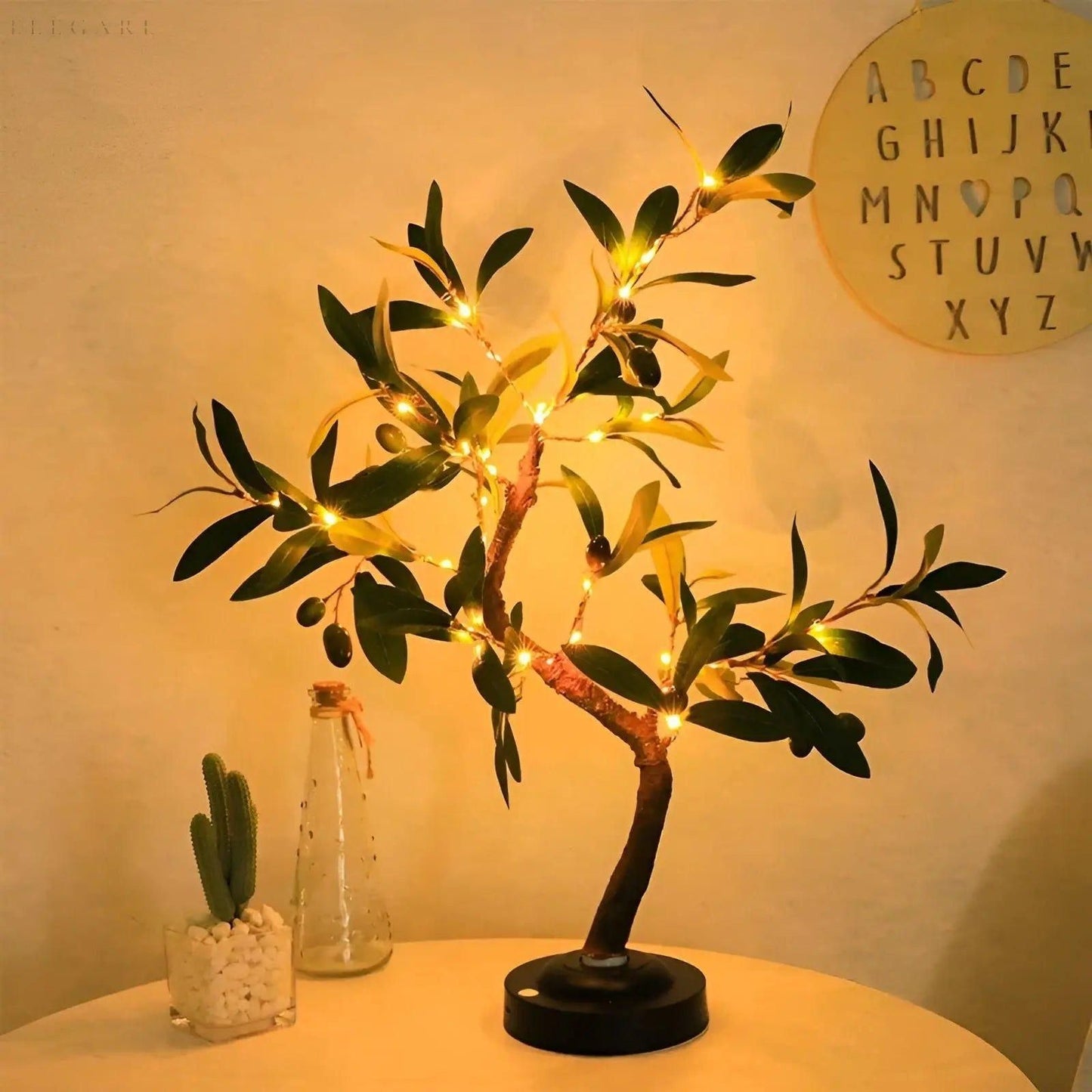 Bright LED Branch Table Lamp