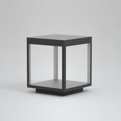 Classic Post Mount Outdoor Square Light