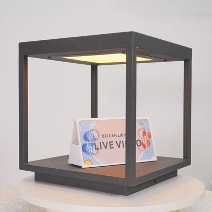 Classic Post Mount Outdoor Square Light