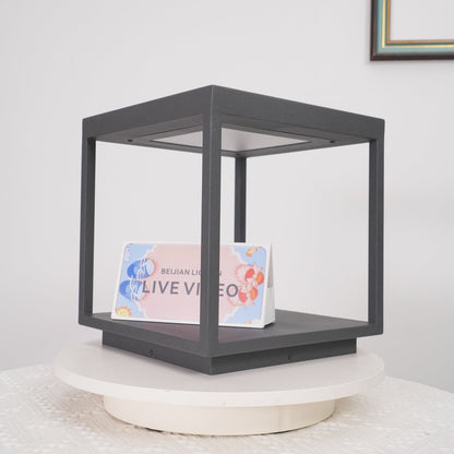Classic Post Mount Outdoor Square Light