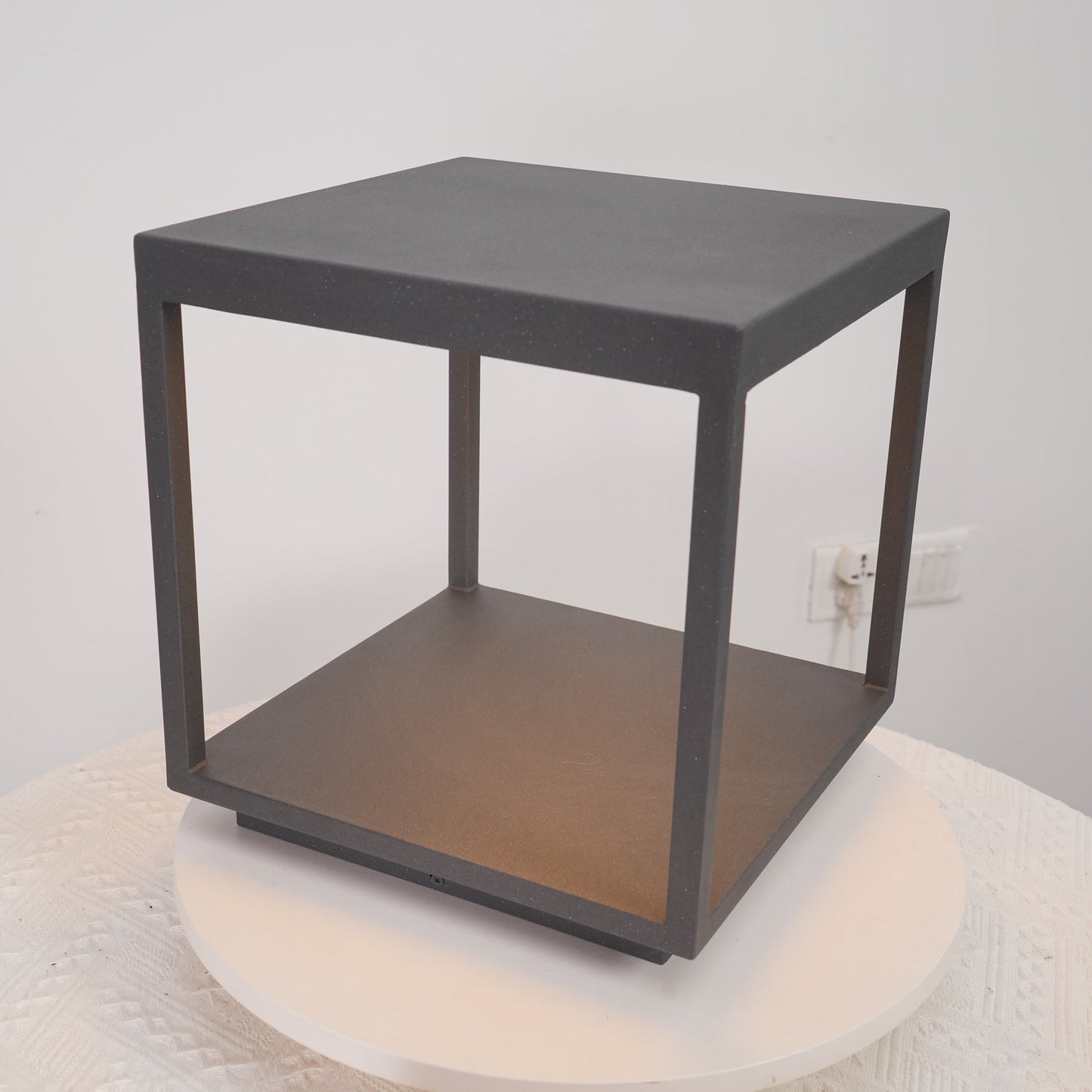 Classic Post Mount Outdoor Square Light