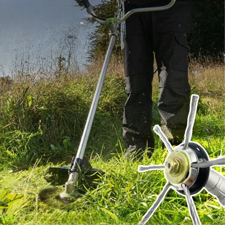 Effective Steel Lawn Trimmer Blade - Cofik