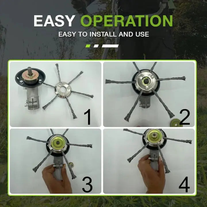 Effective Steel Lawn Trimmer Blade