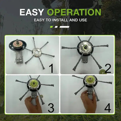 Effective Steel Lawn Trimmer Blade