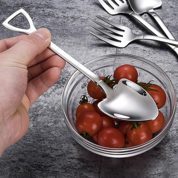 Long Handle Stainless Steel Soup Spoon