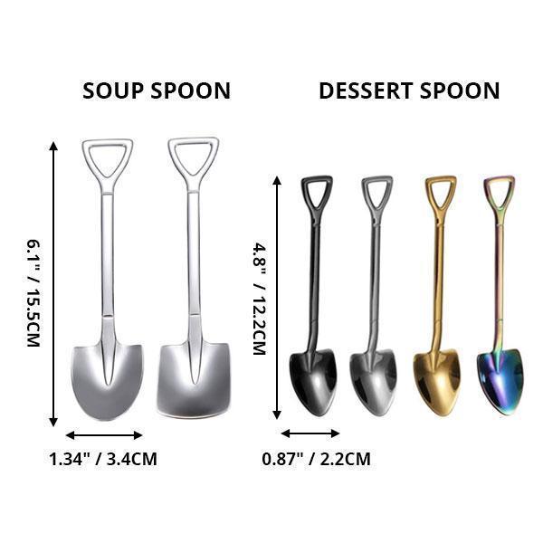 Long Handle Stainless Steel Soup Spoon