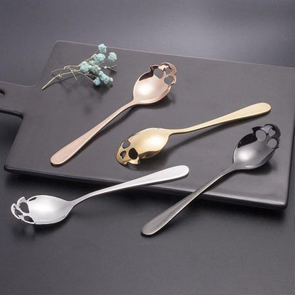 Silver Tone Sugar Spoon