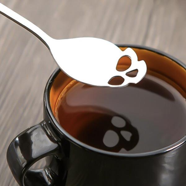 Silver Tone Sugar Spoon