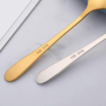 Silver Tone Sugar Spoon