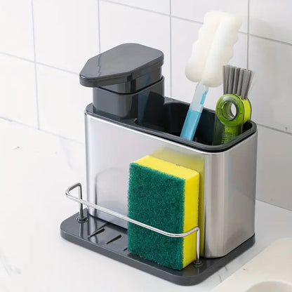 Modern Kitchen Sink Organizer & Soap Holder