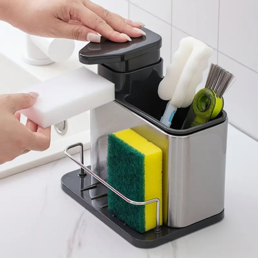 Modern Kitchen Sink Organizer & Soap Holder - Cofik