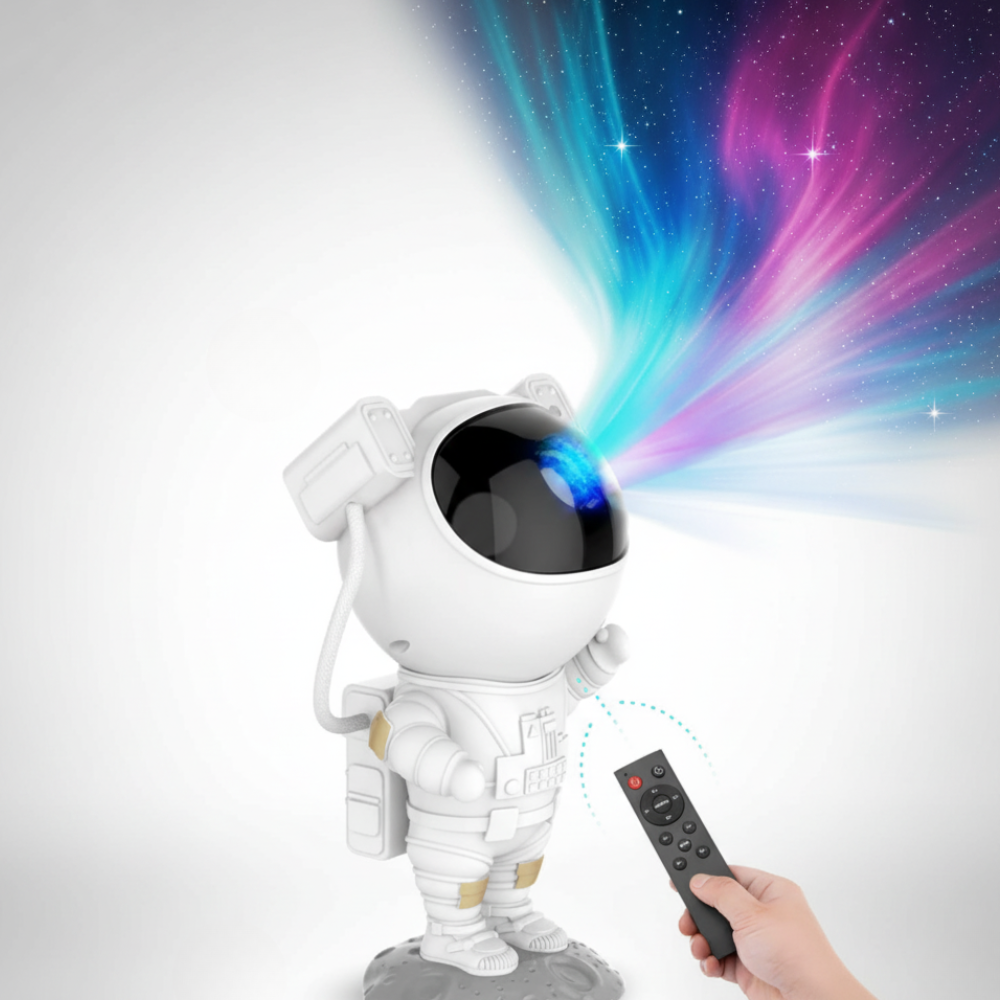 Colorful Space Night Lamp with LED Star Projector
