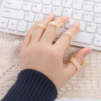 Flexible 8 Ring Finger Splint for Pain Relief Support