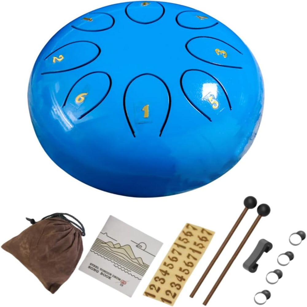 Relaxing Steel Drum Hand Pan Meditation Music Instrument