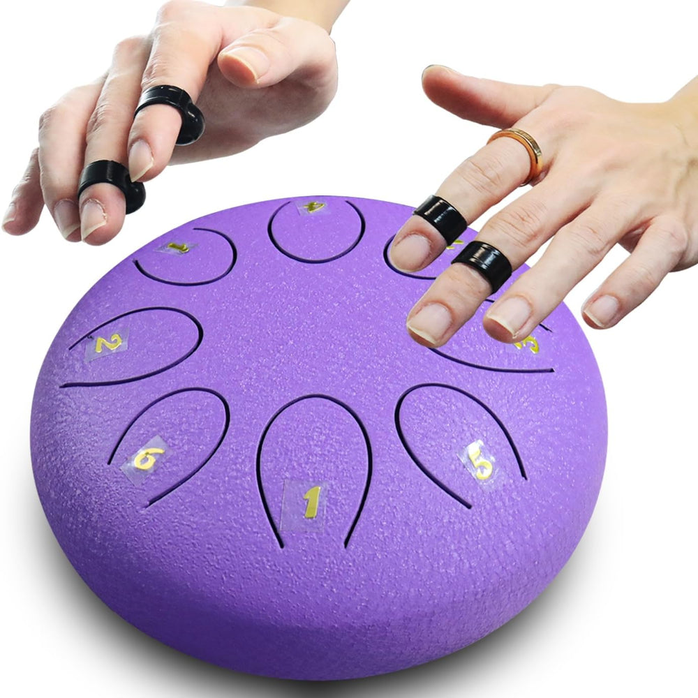 Relaxing Steel Drum Hand Pan Meditation Music Instrument