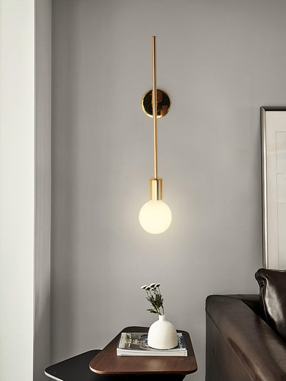 Tall Modern Kick Step Wall Light