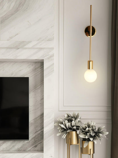 Tall Modern Kick Step Wall Light