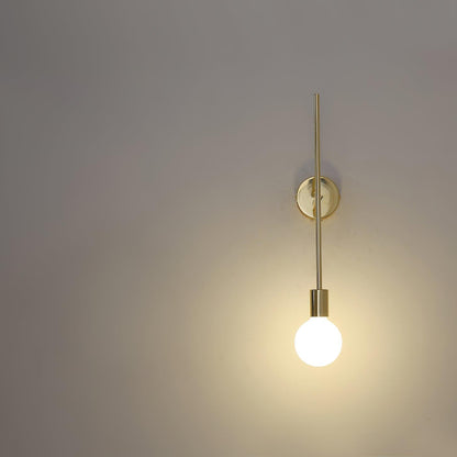Tall Modern Kick Step Wall Light