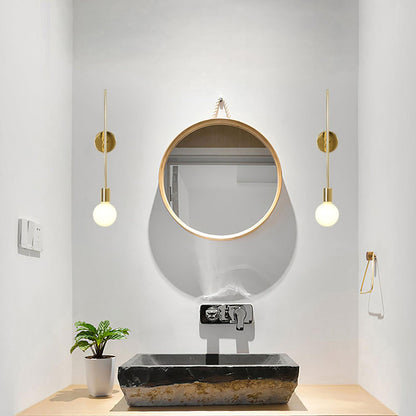 Tall Modern Kick Step Wall Light