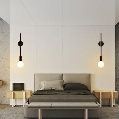 Tall Modern Kick Step Wall Light