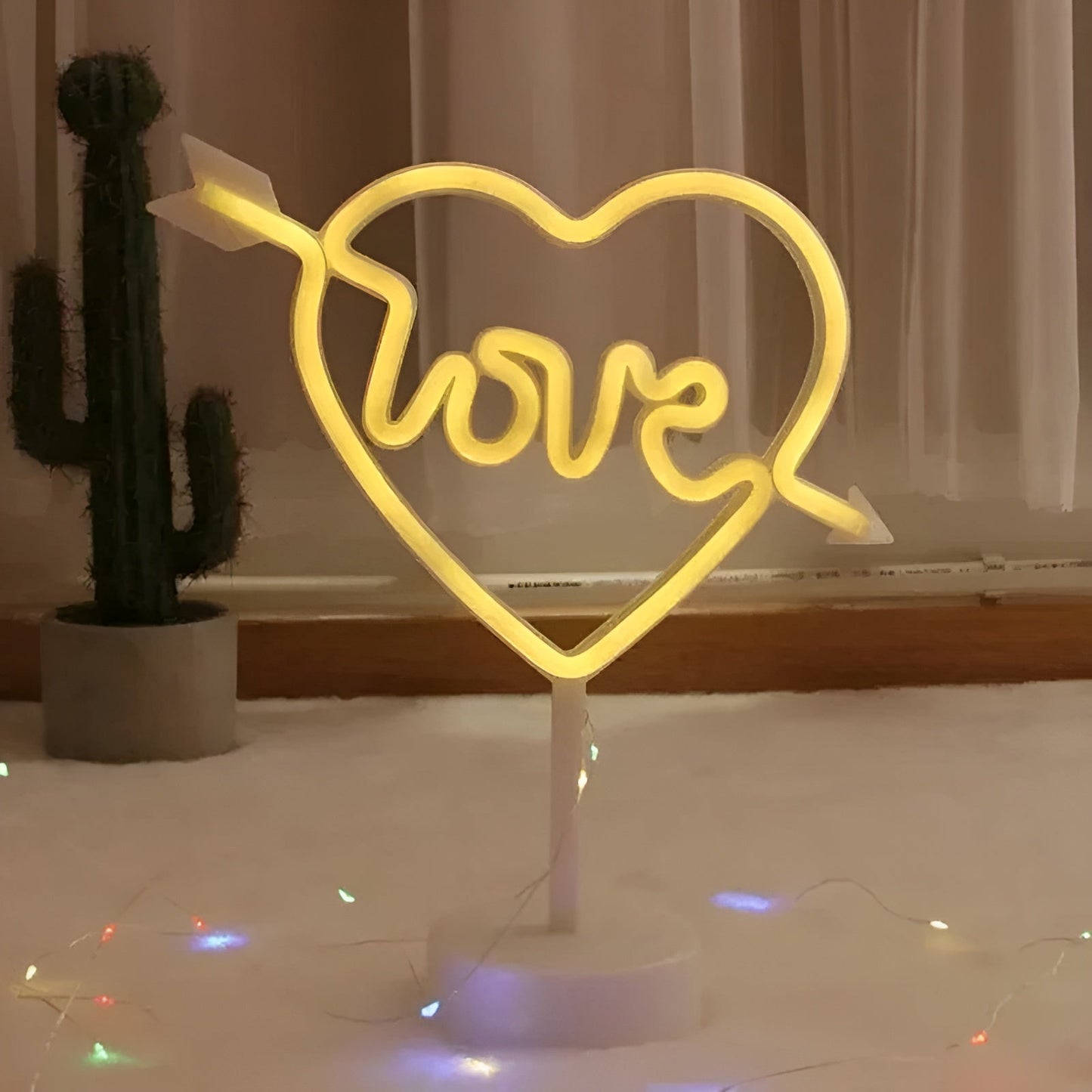 Bright Colorful Indoor Neon Lamp