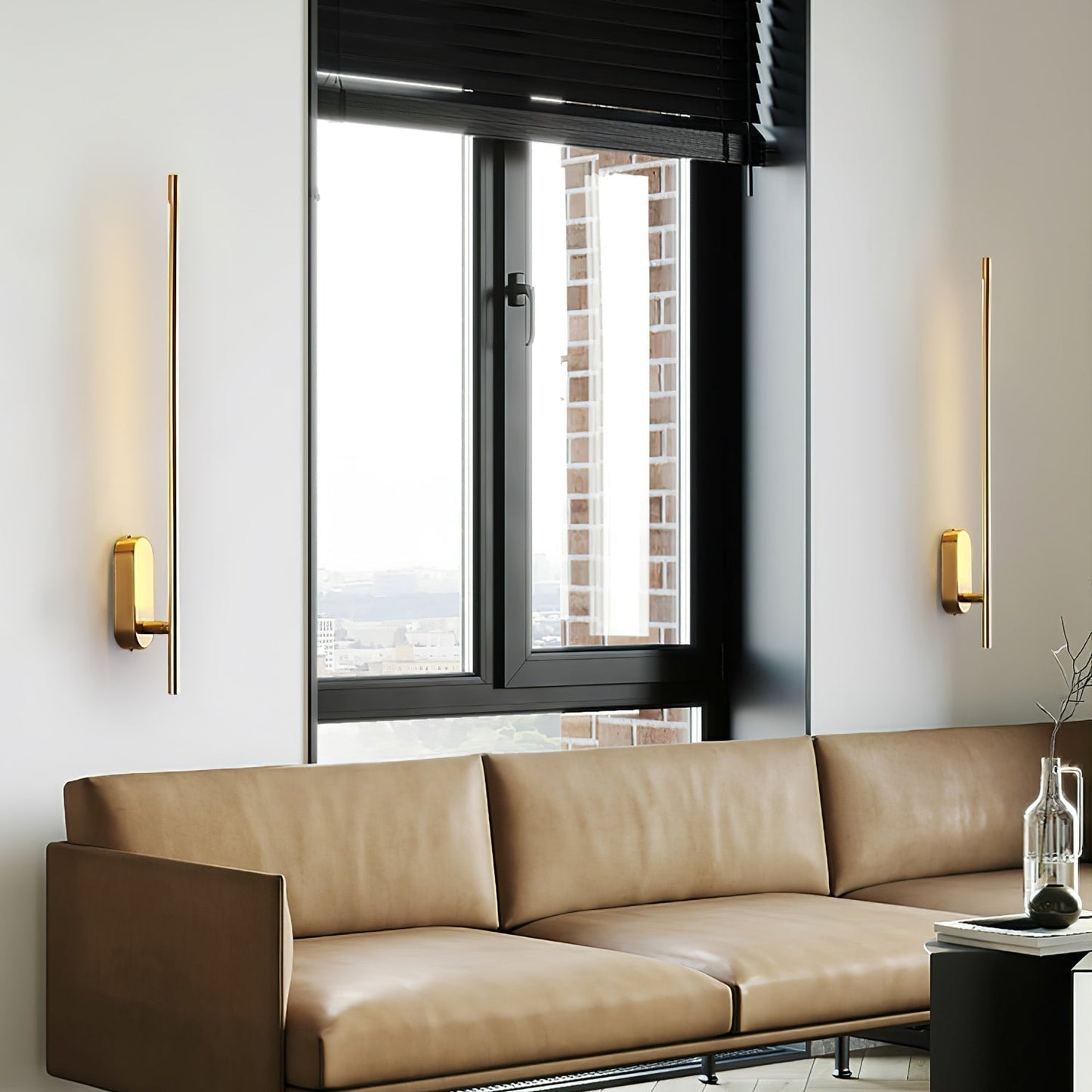 Slim LED Metal Wall Light Sconce