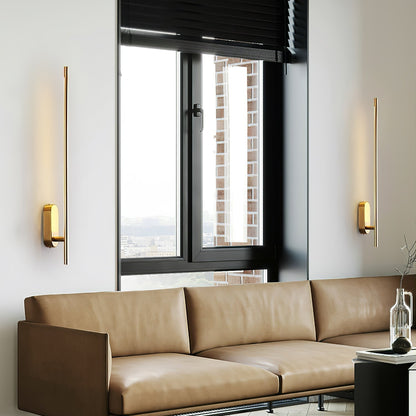 Slim LED Metal Wall Light Sconce