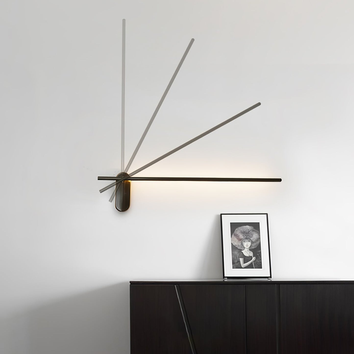 Slim LED Metal Wall Light Sconce