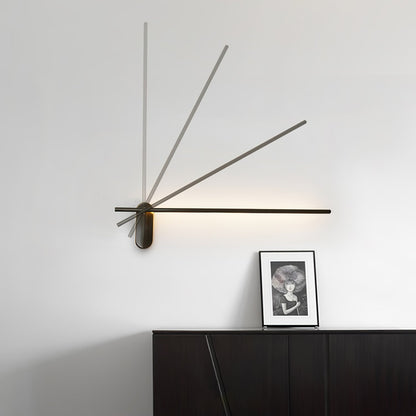 Slim LED Metal Wall Light Sconce