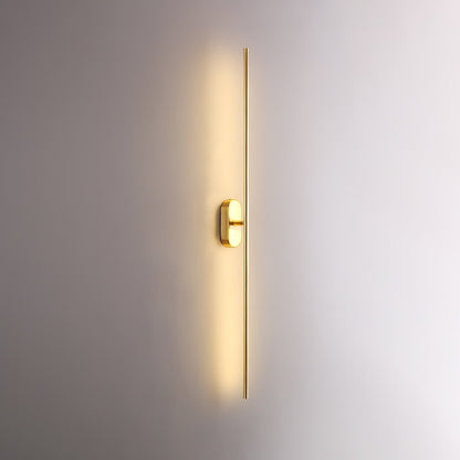 Slim LED Metal Wall Light Sconce