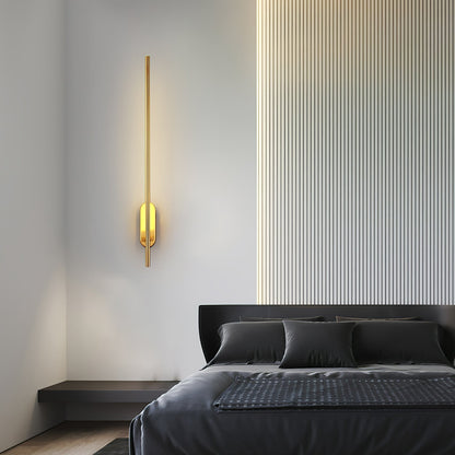 Slim LED Metal Wall Light Sconce