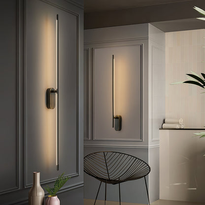 Slim LED Metal Wall Light Sconce