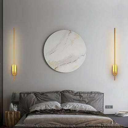 Slim LED Metal Wall Light Sconce