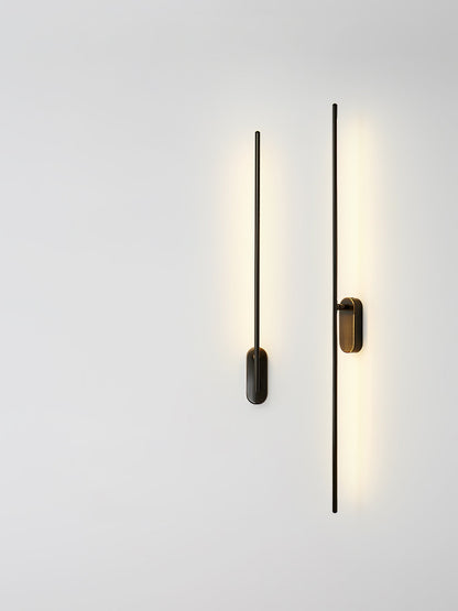 Slim LED Metal Wall Light Sconce