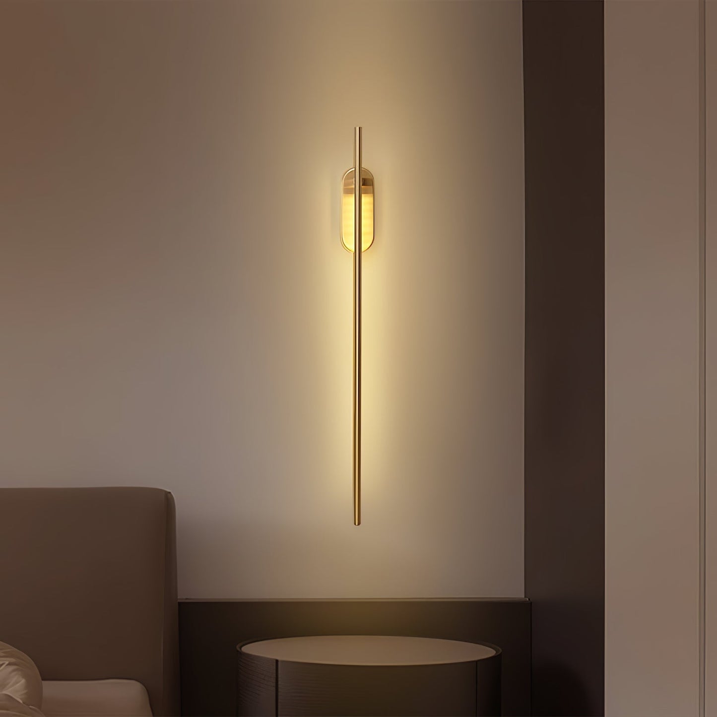 Slim LED Metal Wall Light Sconce