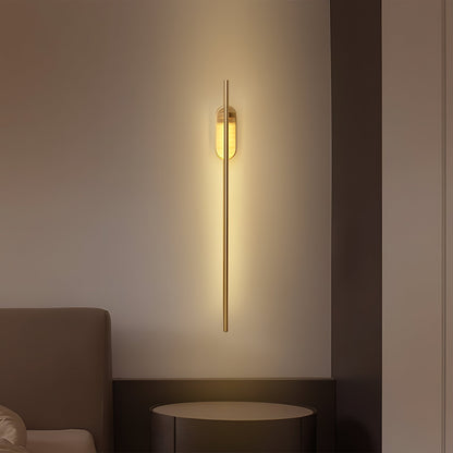 Slim LED Metal Wall Light Sconce