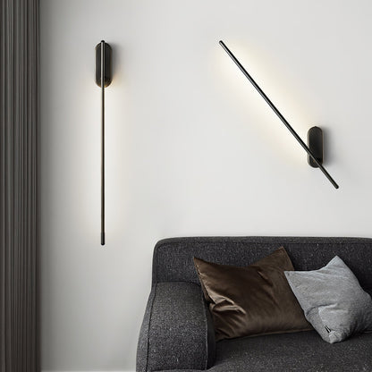 Slim LED Metal Wall Light Sconce