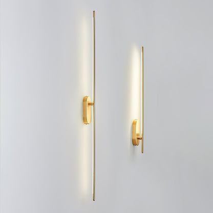 Slim LED Metal Wall Light Sconce
