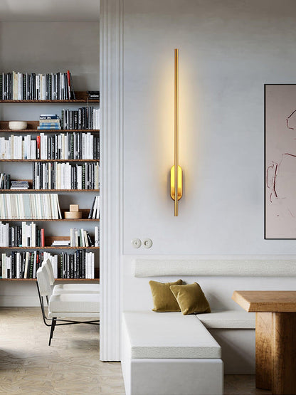 Slim LED Metal Wall Light Sconce