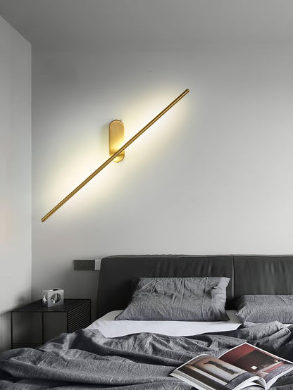 Slim LED Metal Wall Light Sconce