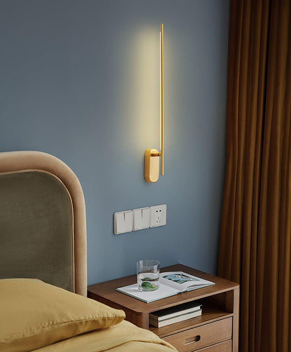 Slim LED Metal Wall Light Sconce