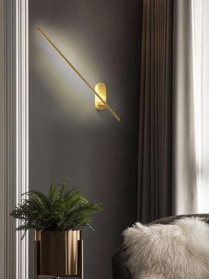 Slim LED Metal Wall Light Sconce