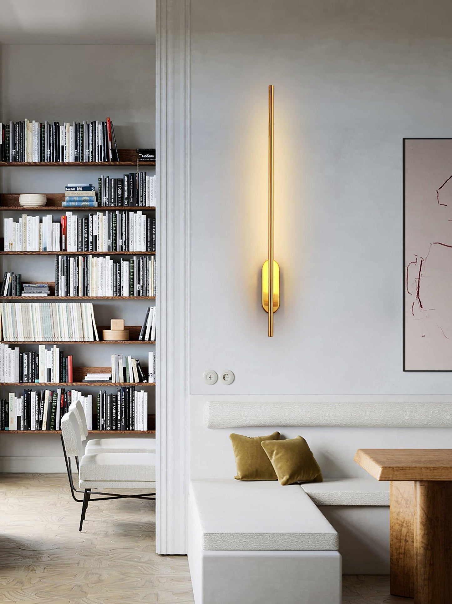 Slim LED Metal Wall Light Sconce